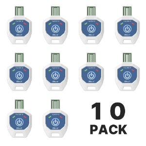 Elitech TinyUSB-10-K 일회용  온도 기록계 10 Pack